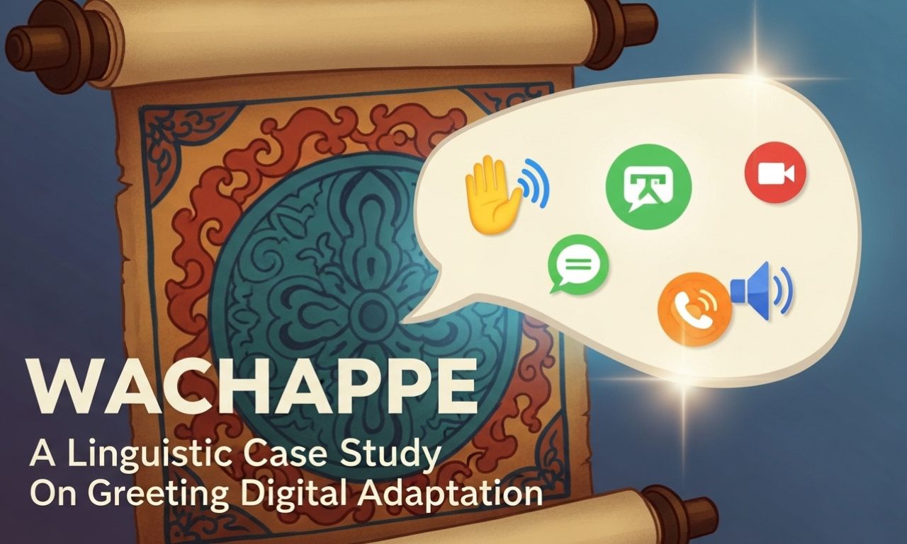 Wachappe: A Linguistic Case Study Is Greeting Digital Adaptation