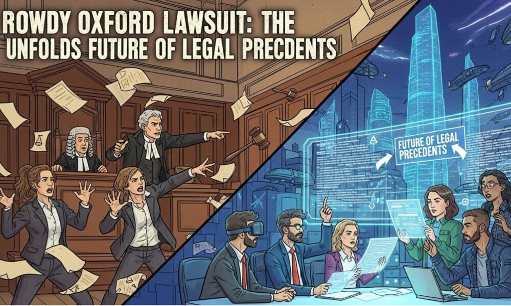 Rowdy Oxford Lawsuit: The Unfolds Future Of Legal Precedents