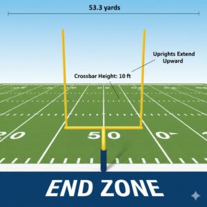 Goalposts on a Football Field