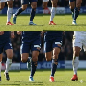 Why Do Footballers Have Holes in Their Socks